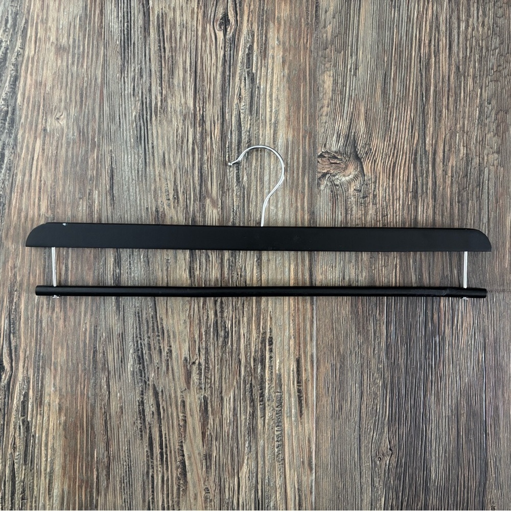 Black Wooden Hanger From Pendleton Blanket HANGER ONLY, NO BLANKET